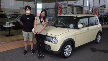 A様　ラパンご納車ありがとうございます！